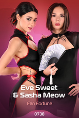 Watch Eve Sweet & Sasha Meow stripping